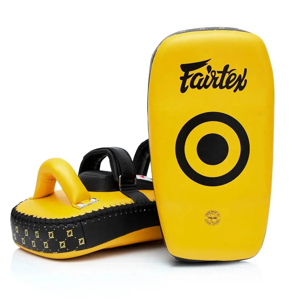 Fairtex KPLC5 Microfiber Curved Thai Pads | Muay Thai Fight Gear
