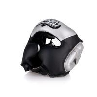 DANGER - Sparring Head Gear - Black/Silver - Small