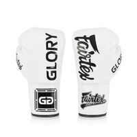 FAIRTEX - Glory 1 Boxing Gloves - Lace Up (BGLG1) - Black/16oz