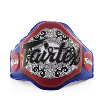 FAIRTEX - Triple Champ Microfibre Belly Pad (BPV3) - Blue w/ Red Front