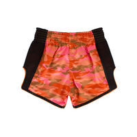 FAIRTEX - Orange Camo Slim Cut Muay Thai Boxing Shorts (BS1711) - Small