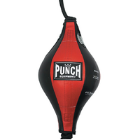 PUNCH - 12" Punchtex AAA Floor to Ceiling Ball - Black/Red - 12" 