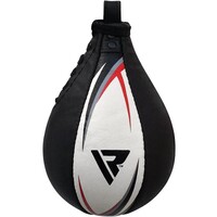 RDX - Leather Speedball - White/Red