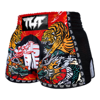 TUFF - Chinese Dragon/Tiger Muay Thai Shorts - Small