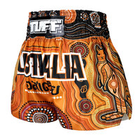 TUFF - 'AUSTRALIA' Thai Boxing Shorts - Extra Large