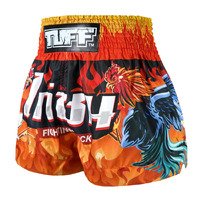 TUFF - 'Fighting Rooster' Thai Boxing Shorts - Small