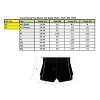 ARWUT - 'Yaksha' Muay Thai Shorts - Extra Extra Small