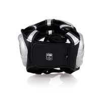 DANGER - Sparring Head Gear - Black/Silver - Small