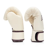 FAIRTEX - Leather Boxing Gloves (BGV16) - Khaki/10oz