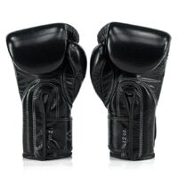 FAIRTEX - Glory 3 Boxing Gloves (BGVG3) - Black/Silver - 10oz