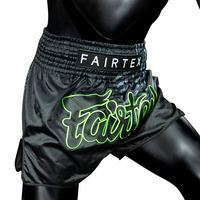 FAIRTEX - Racer Black Muay Thai Shorts (BS1924) - Small