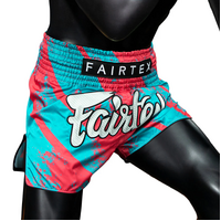 FAIRTEX - Street King Muay Thai Shorts - Pink/Blue (BS1929) - Small