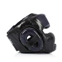 FAIRTEX - Diagonal Vision Sparring Headguard/Lace Up (HG13) - Black/Small