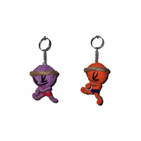 Keyring - Mini Muay Thai Man - Blue