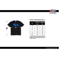 FAIRTEX - T Shirt (TST148) - Black/Blue - Small