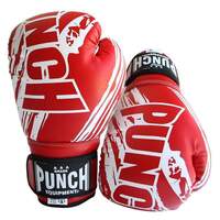 PUNCH - 6oz Junior AAA Boxing Gloves - Black