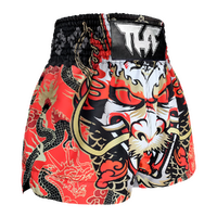 TUFF - Red Dragon King Thai Boxing Shorts - Medium