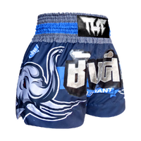 TUFF - Blue War Elephant Thai Boxing Shorts - Medium