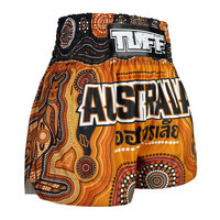 TUFF - 'AUSTRALIA' Thai Boxing Shorts - Extra Large