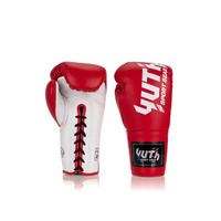 YUTH - Competition Lace Up Boxing Gloves - Blue/8oz