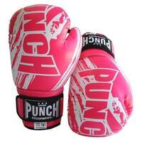 PUNCH - 6oz Junior AAA Boxing Gloves - Black