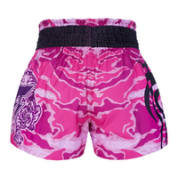 TUFF - Pink Camouflage Thai Boxing Shorts - Large