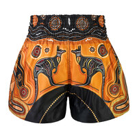 TUFF - 'AUSTRALIA' Thai Boxing Shorts - Extra Large