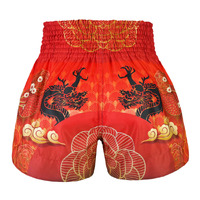 TUFF - 'The Legendary Dragon' Thai Boxing Shorts - Small