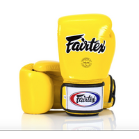 FAIRTEX - Boxing Gloves "Tight Fit" - Best Seller (BGV1) - Yellow/16oz