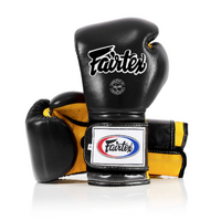 FAIRTEX - "Heavy Hitter" Mexican Style Boxing Gloves (BGV9) - Black/16oz