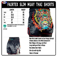 FAIRTEX - "Kabuki" Muay Thai Shorts (BS1912) - Small