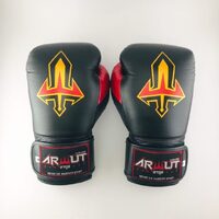 ARWUT - BG2 Boxing Gloves - Black/Black - 12oz