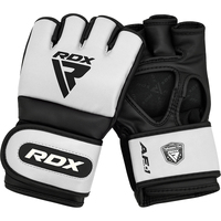 RDX - 4oz Open Thumb MMA Gloves - Black/Small