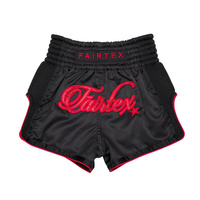 FAIRTEX - "Midnight Red" Kids Muay Thai Shorts (BSK2104)