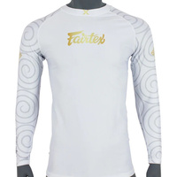 FAIRTEX 'Hanuman' White Rash Guard (RG7)