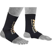 RDX - Ankle Guards - Black/Gold