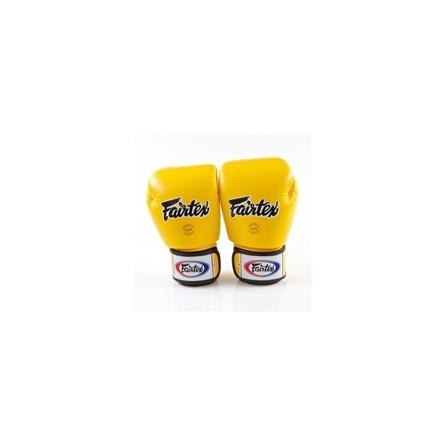 FAIRTEX - Boxing Gloves "Tight Fit" - Best Seller (BGV1) - Yellow/16oz