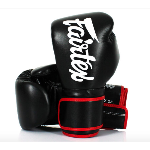 FAIRTEX - BGV14 Microfibre Boxing Gloves (BGV14) - Black/10oz 