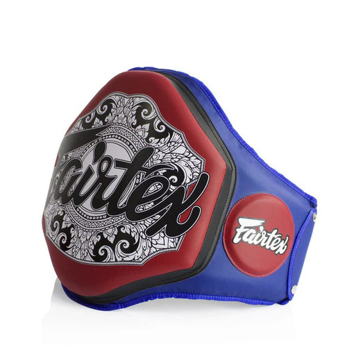 FAIRTEX - Triple Champ Microfibre Belly Pad (BPV3) - Blue w/ Red Front