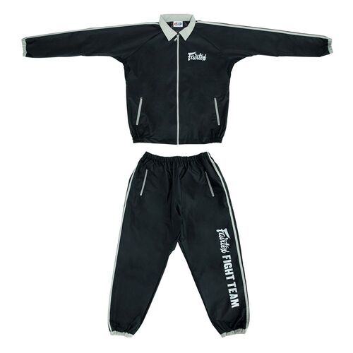 FAIRTEX - New Sweat/Sauna Suit - Black/Grey (VS4) - Large