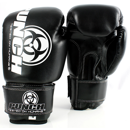 PUNCH - 4oz Junior Urban Boxing Gloves (V30) - Black