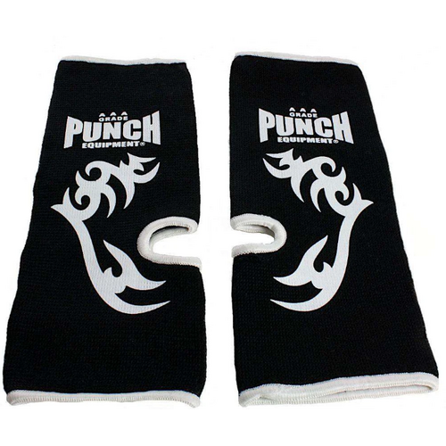 PUNCH - Deluxe Thai Style Ankle Support Guards - Tattoo Print  - Small