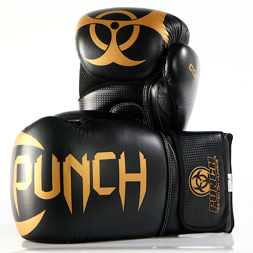 PUNCH - Urban Cobra Boxing Gloves - Gold/12oz