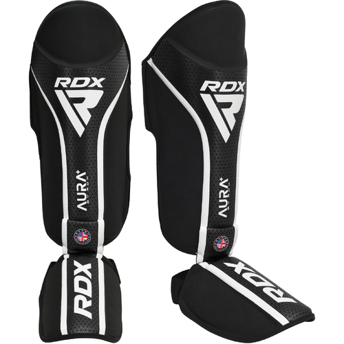 RDX - T17 Aura Plus MMA Shin Guards - Black/Small