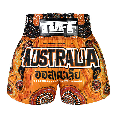 TUFF - 'AUSTRALIA' Thai Boxing Shorts - Extra Large