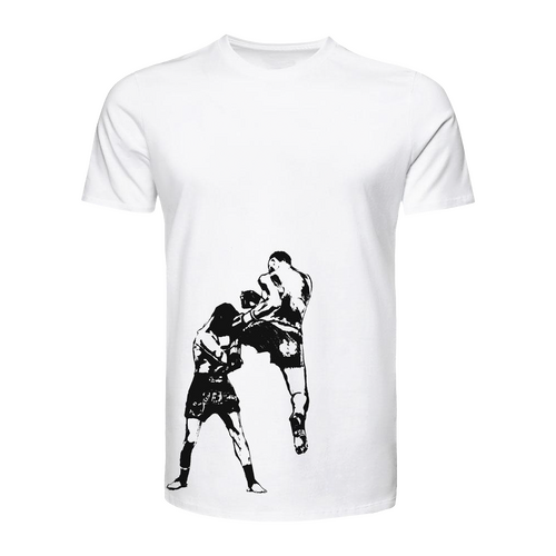 TUFF - White Muay Thai T-Shirt - Small