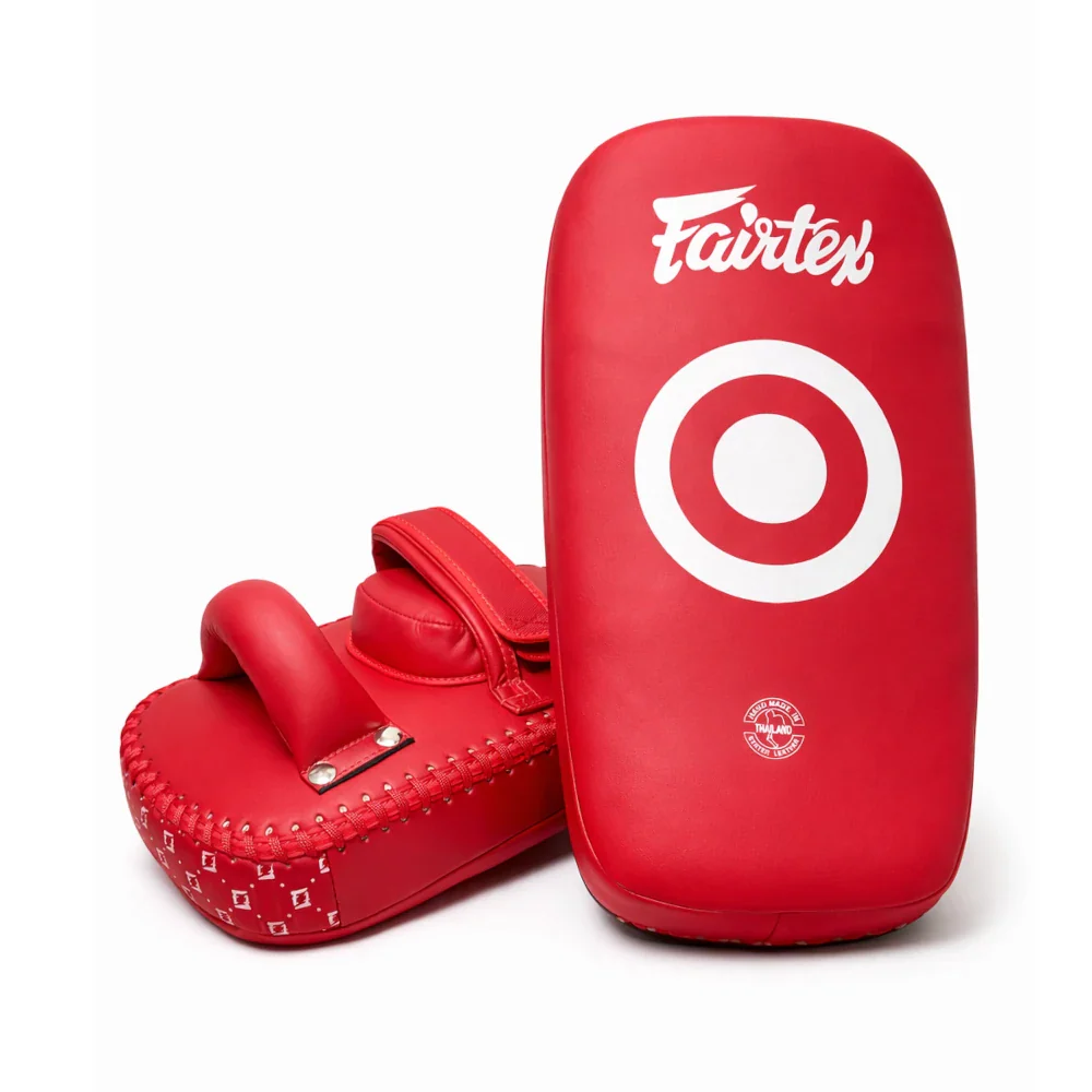Fairtex KPLC5 Microfiber Curved Thai Pads | Muay Thai Fight Gear